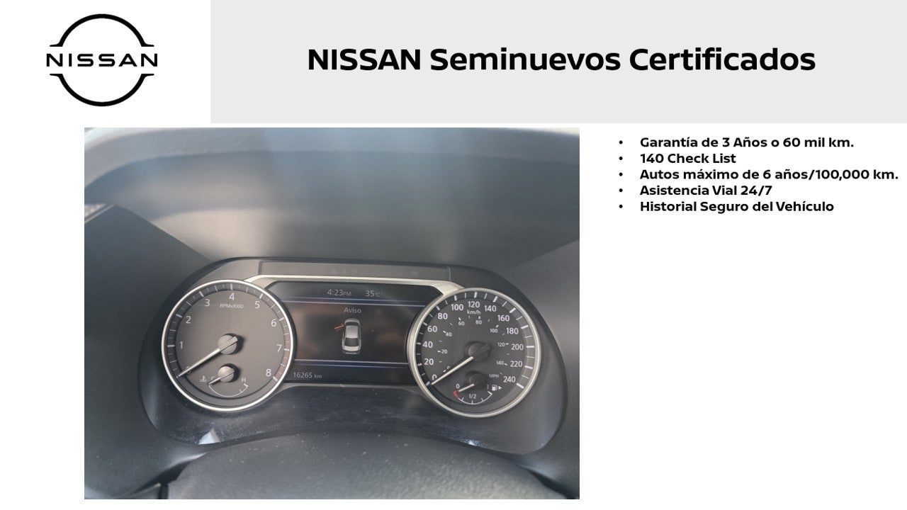 2024 Nissan Sentra SR L4 2.0L 145 CP 4 PUERTAS AUT BA AA