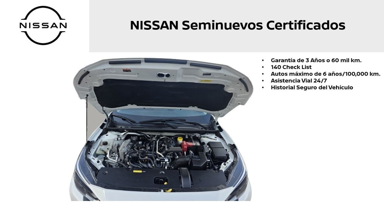 2024 Nissan Sentra SR L4 2.0L 145 CP 4 PUERTAS AUT BA AA