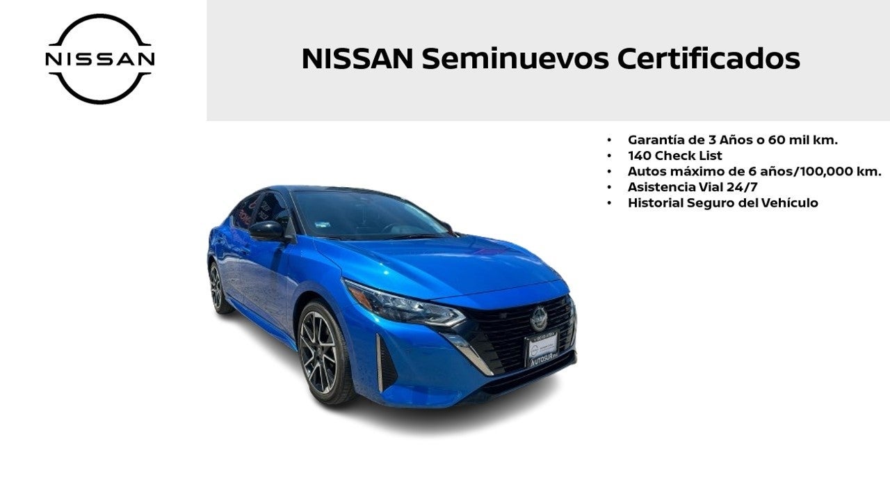 2024 Nissan Sentra SR PLATINUM BI TONO CVT L4 2.0L 145 CP 4 PUERTAS AUT BA AA