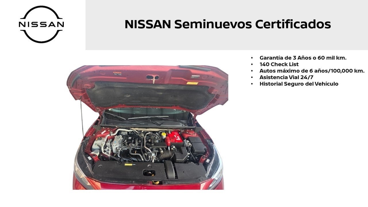 2023 Nissan Sentra ADVANCE L4 2.0L 145 CP 4 PUERTAS AUT BA AA
