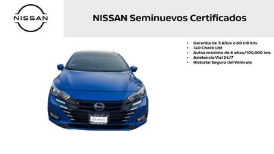 2024 Nissan Versa ADVANCE L4 1.6L 118 CP 4 PUERTAS AUT BA AA