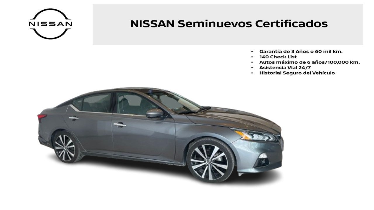2022 Nissan Altima EXCLUSIVE, L4, 2.0T, 248 CP, 4 PUERTAS, AUT