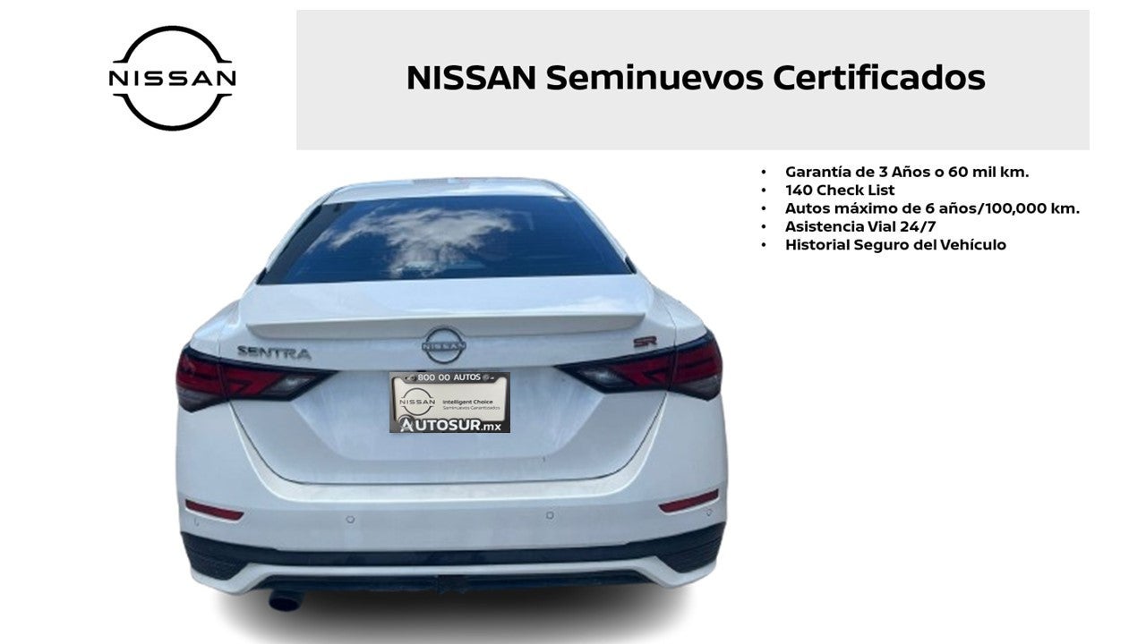 2024 Nissan Sentra SR PLATINUM CVT L4 2.0L 145 CP 4 PUERTAS AUT BA AA